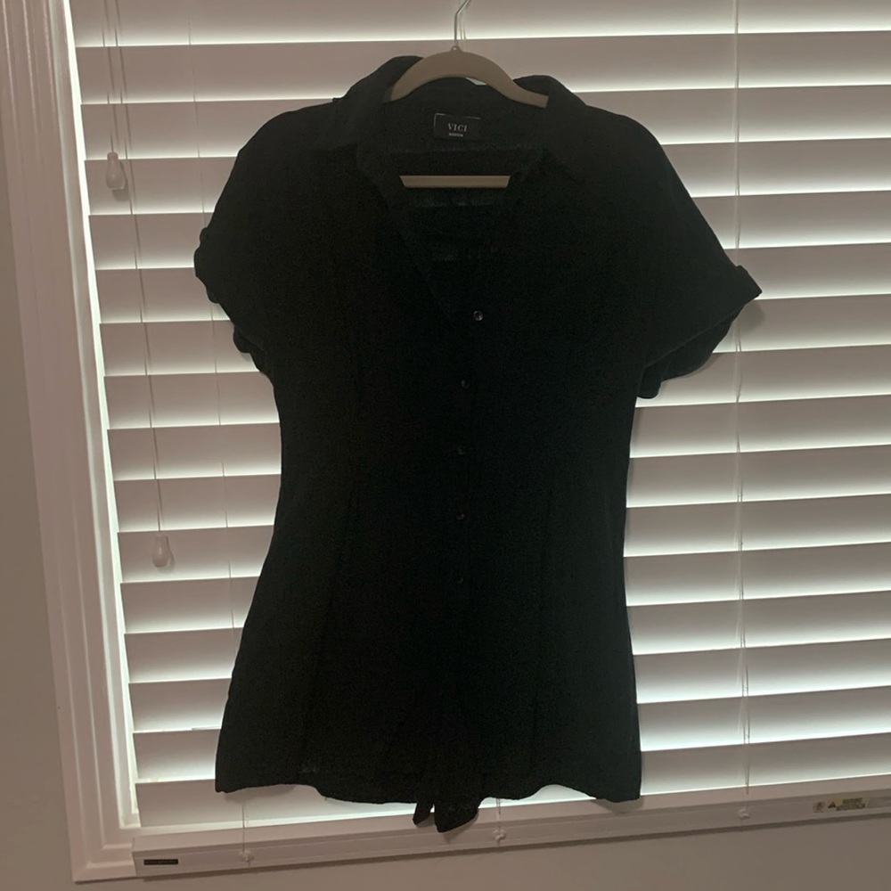 VICI medium black romper.